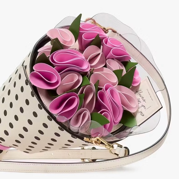 Kate Spade Flora Flower Bouquet Crossbody - Picture 6 of 8